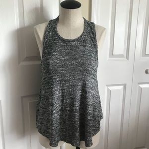 Black and white soft tank